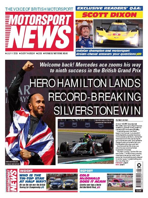Title details for Motorsport News by Kelsey Publishing Ltd - Available
